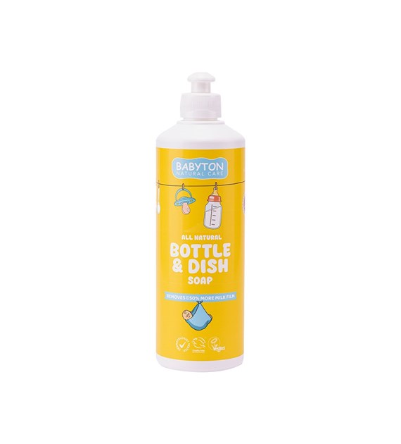 Babyton, Płyn do mycia butelek i naczyń dziecięcych, 500 ml