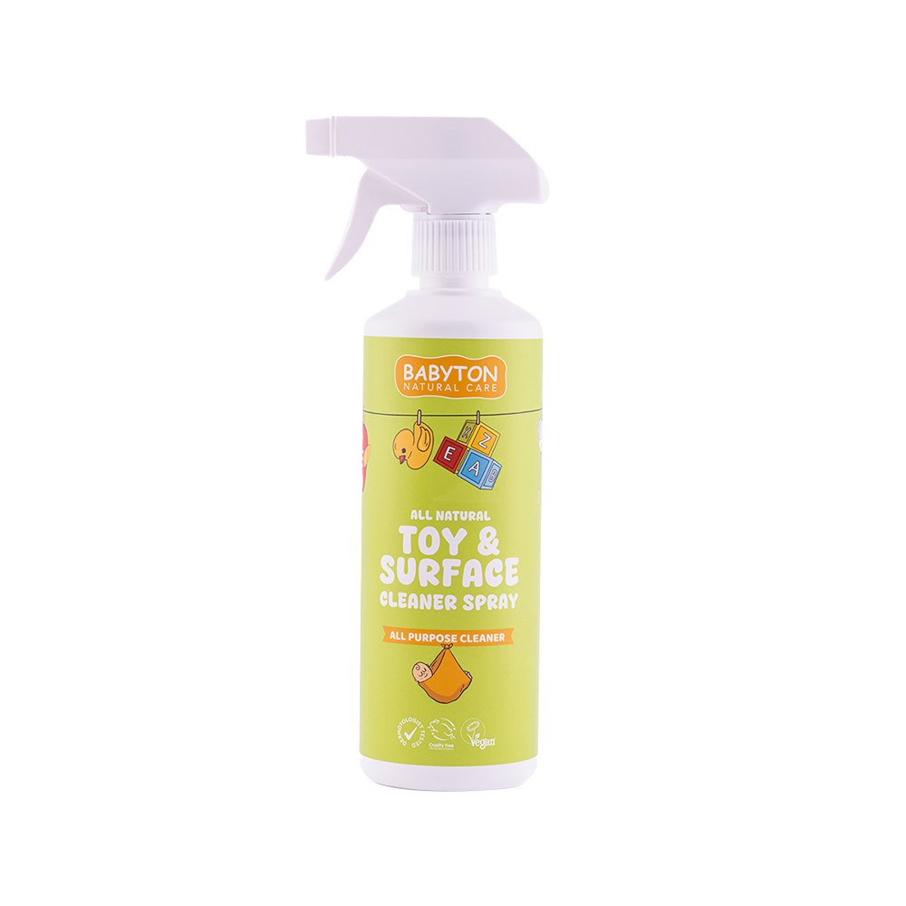 Babyton, Spray do czyszczenia zabawek i powierzchni, 500 ml