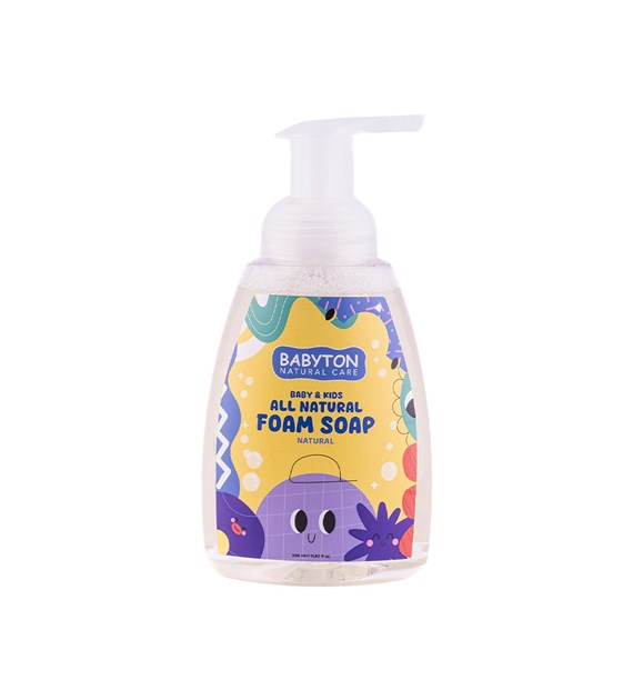 Babyton, Baby&Kids, Mydło w piance, Bezzapachowe, bezpieczny od narodzin, 350 ml