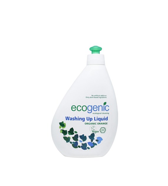 Ecogenic, Płyn do mycia naczyń, Pomarańcza, 500 ml