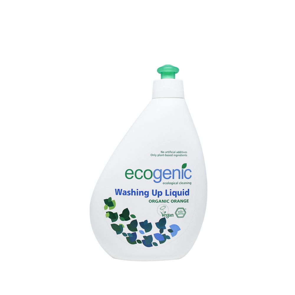 Ecogenic, Płyn do mycia naczyń, Pomarańcza, 500 ml