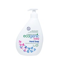 Ecogenic Baby, Mydło do rąk w płynie dla dzieci z pompką, bezzapachowe, 500 ml