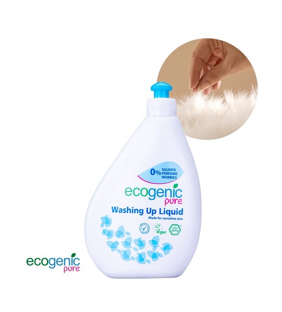 Ecogenic Pure, Płyn do mycia naczyń, bezzapachowy, 500 ml