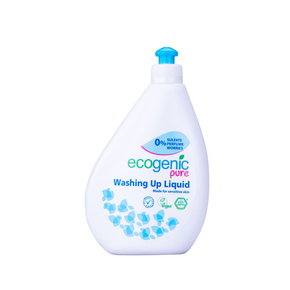 Ecogenic Pure, Płyn do mycia naczyń, bezzapachowy, 500 ml