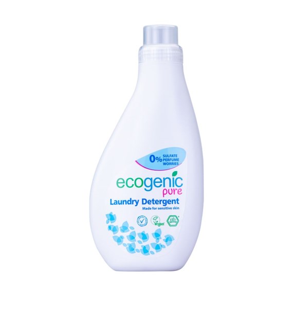 Ecogenic Pure, Hipoalergiczny płyn do prania, bezzapachowy, 1000 ml