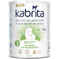 Kabrita 3, Mleko dla małych dzieci z HMO, na bazie mleka koziego, 12m+, 800g