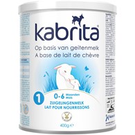 Kabrita 1, Mleko Początkowe z HMO na bazie mleka koziego, 0 – 6 miesięcy, 400 g
