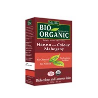 Indus Valley, Henna - farba do włosów na bazie henny, MAHOŃ, w 100% ekologiczna, vege, 100 g