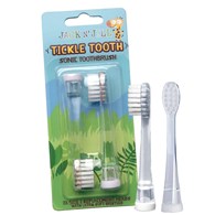 Jack N' Jill, Wymienne końcówki do szczoteczki sonicznej Tickle Tooth, 2 szt.