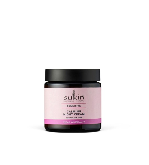 Sukin, SENSITIVE, Odżywczy krem do twarzy na noc, 120 ml