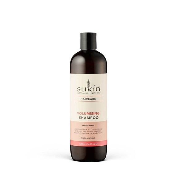 SUKIN, VOLUMISING, Szampon zwiększający objętość, 500 ml