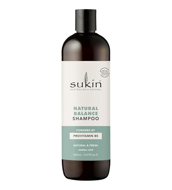 Sukin, NATURAL BALANCE, Szampon normalizujący 500 ml