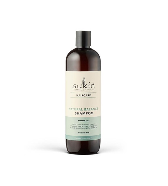 Sukin, NATURAL BALANCE, Szampon normalizujący 500 ml