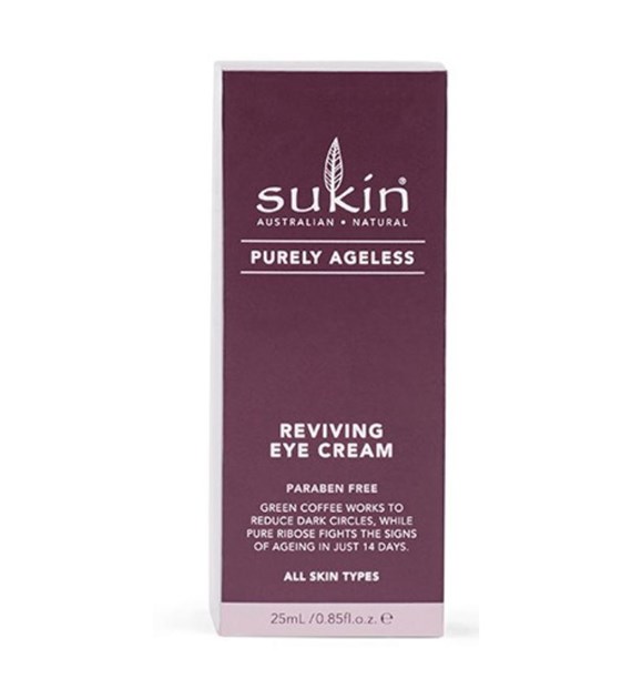 Sukin, PURELY AGELESS, Krem pod oczy, 25 ml