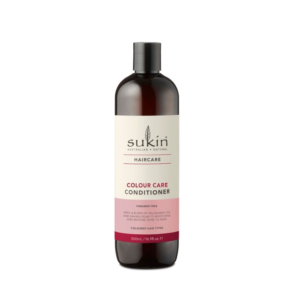 Sukin, COLOR CARE, Odżywka pielęgnacyjna do włosów farbowanych, 500 ml