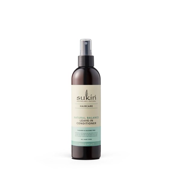 Sukin, NATURAL BALANCE, Odżywka normalizująca w sprayu, 250 ml