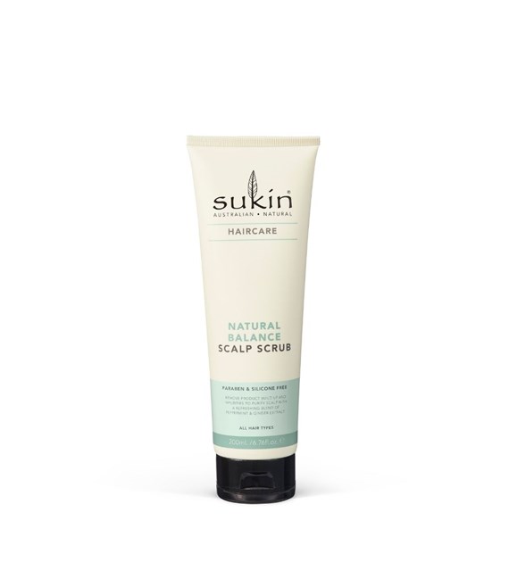 Sukin, NATURAL BALANCE, Peeling do skóry głowy, 200 ml