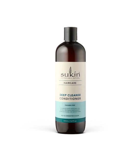 SUKIN, DEEP CLEANSE Odżywka głęboko oczyszczająca włosy, 500 ml